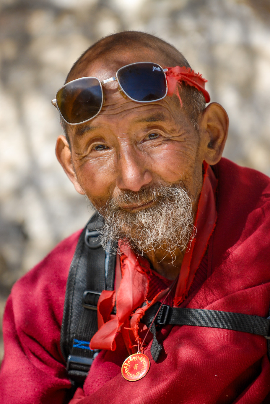 Tibetan man