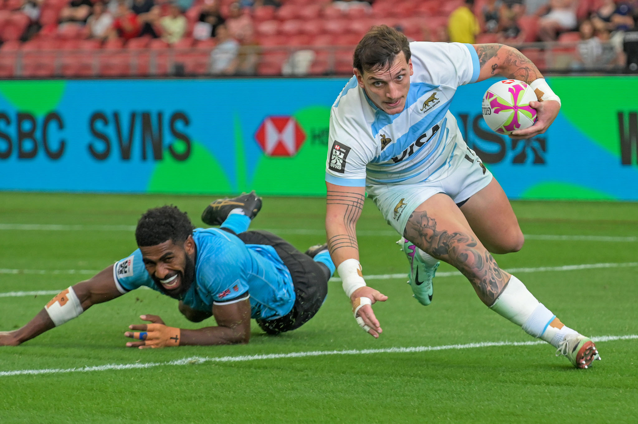 Diving try